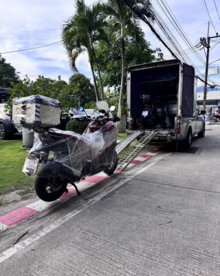 motorbike shipping Thailand